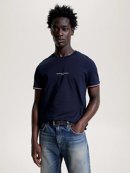 Tommy Hilfiger Tipped Cuff Slim T-Shirt