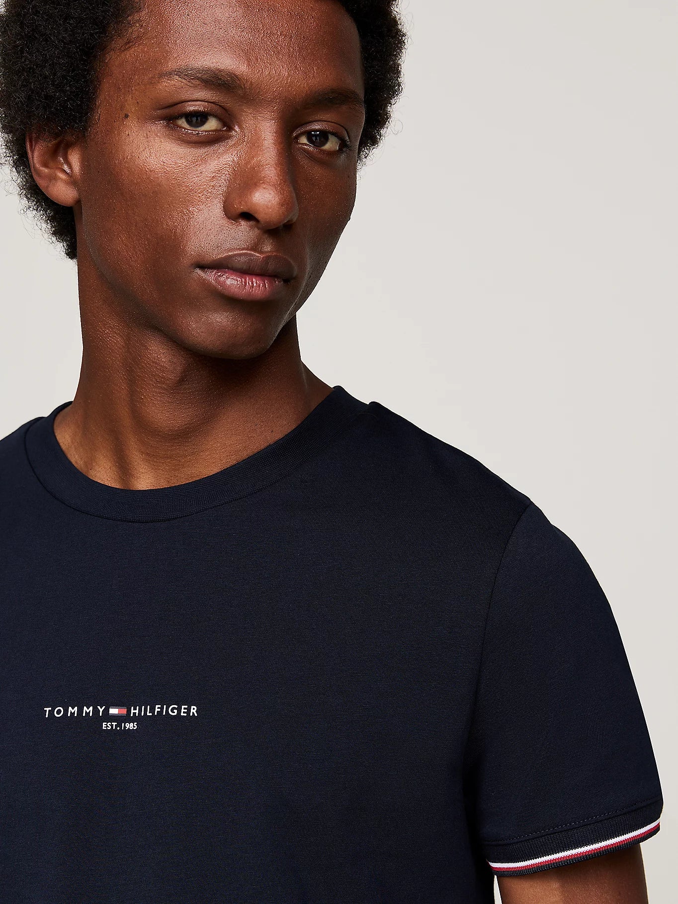 Tommy Hilfiger Tipped Cuff Slim T-Shirt