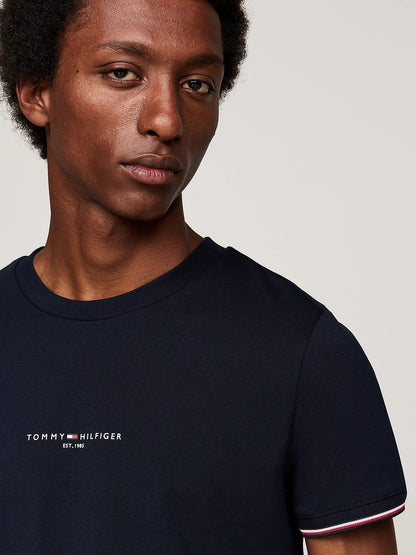 Tommy Hilfiger Tipped Cuff Slim T-Shirt