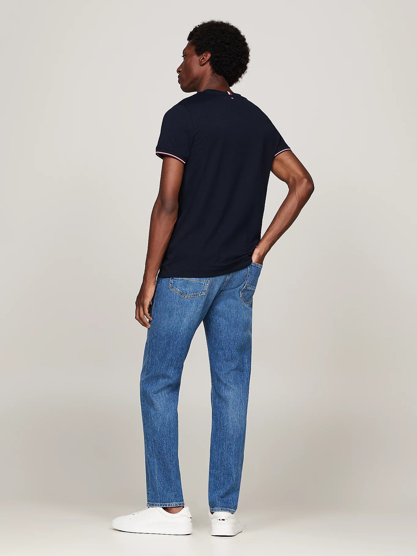 Tommy Hilfiger Tipped Cuff Slim T-Shirt