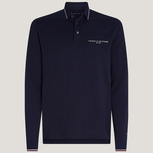 Tommy Hilfiger Long Sleeve Slim Polo