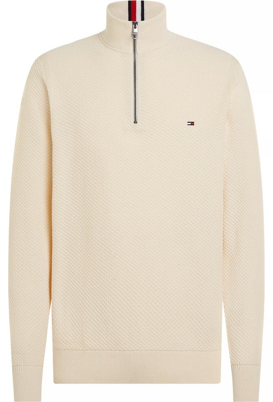 Tommy Hilfiger Oval Structure Half Zip