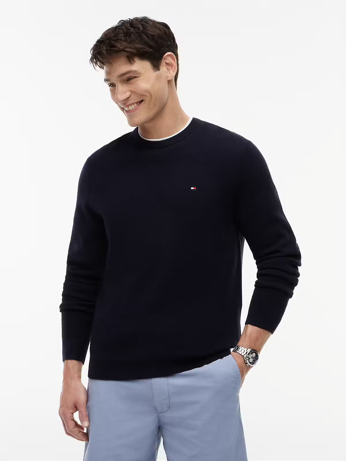 Tommy Hilfiger Essential Structure Crew Neck