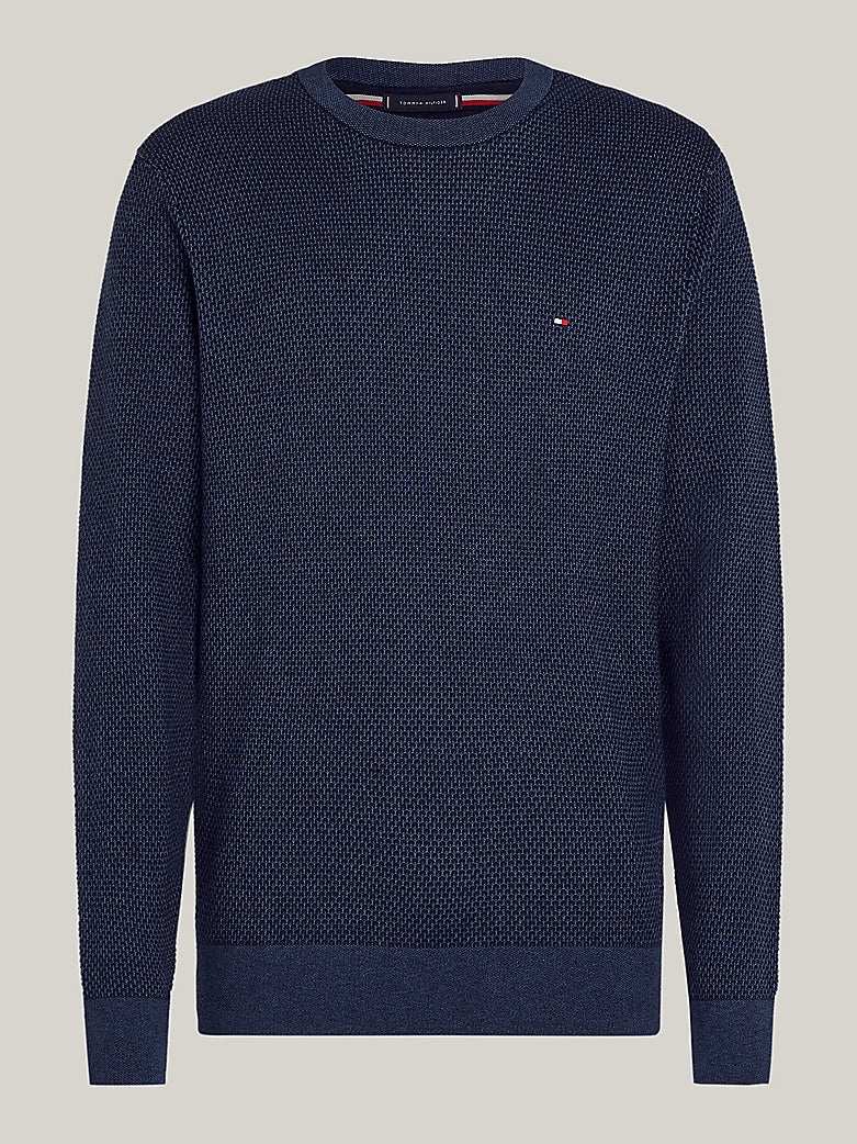 Tommy Hilfiger Two-Tone Jumper With Cashmere