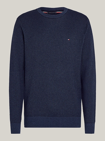 Tommy Hilfiger Two-Tone Jumper With Cashmere
