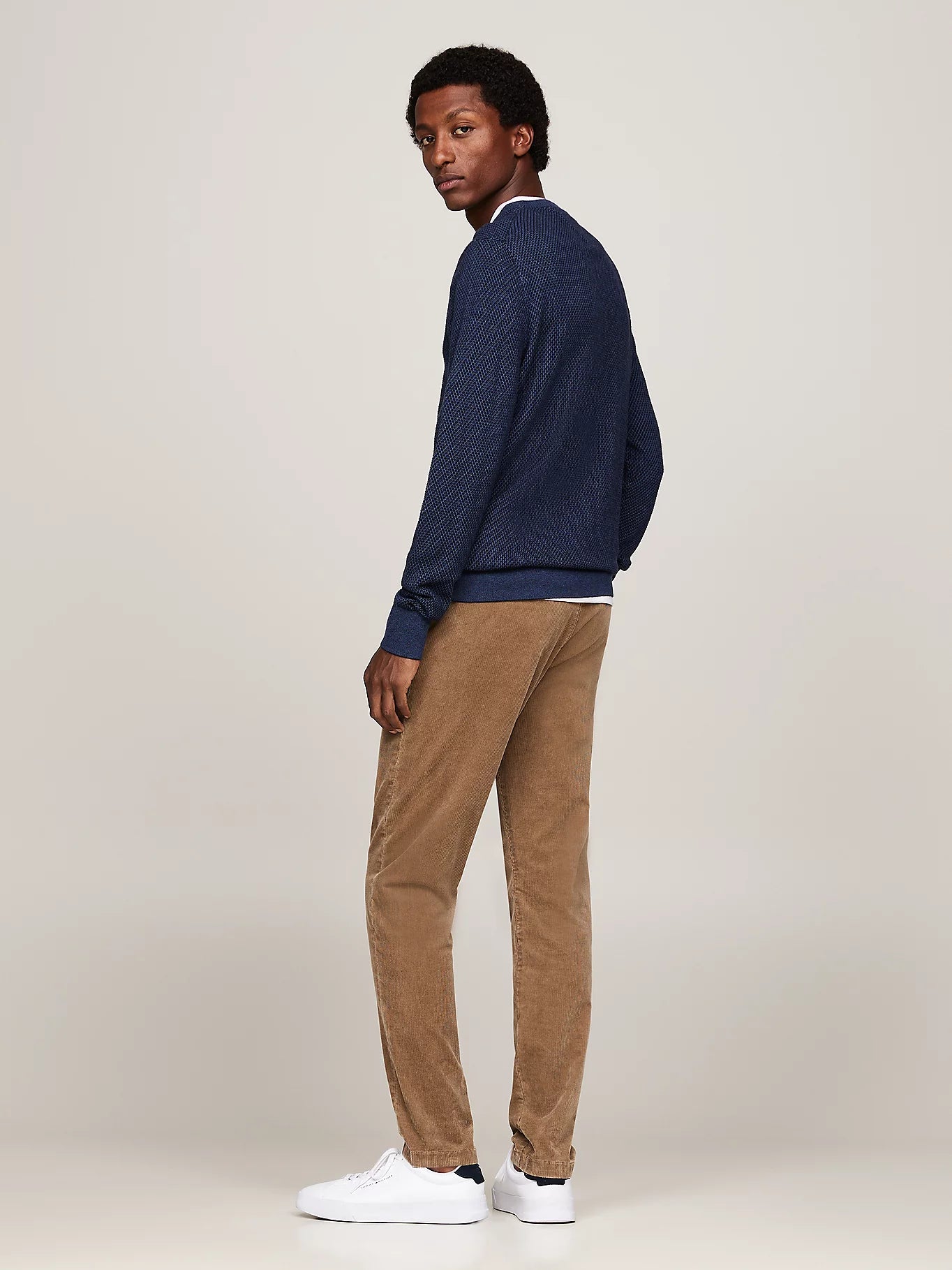 Tommy Hilfiger Two-Tone Jumper With Cashmere