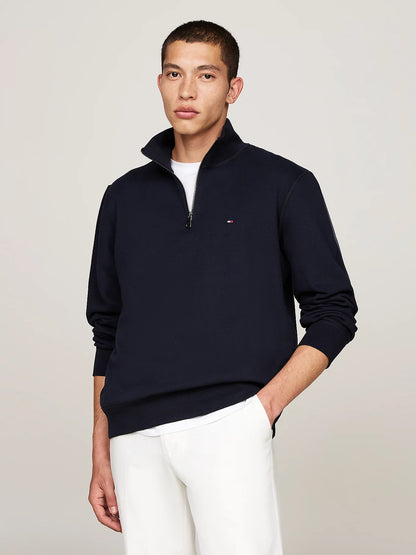 Tommy Hilfiger Quarter-Zip Fleece Sweatshirt