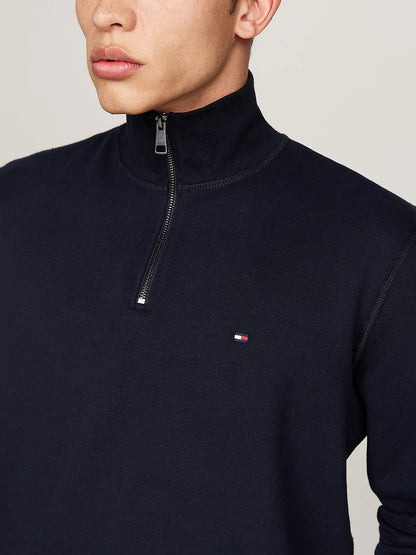 Tommy Hilfiger Quarter-Zip Fleece Sweatshirt