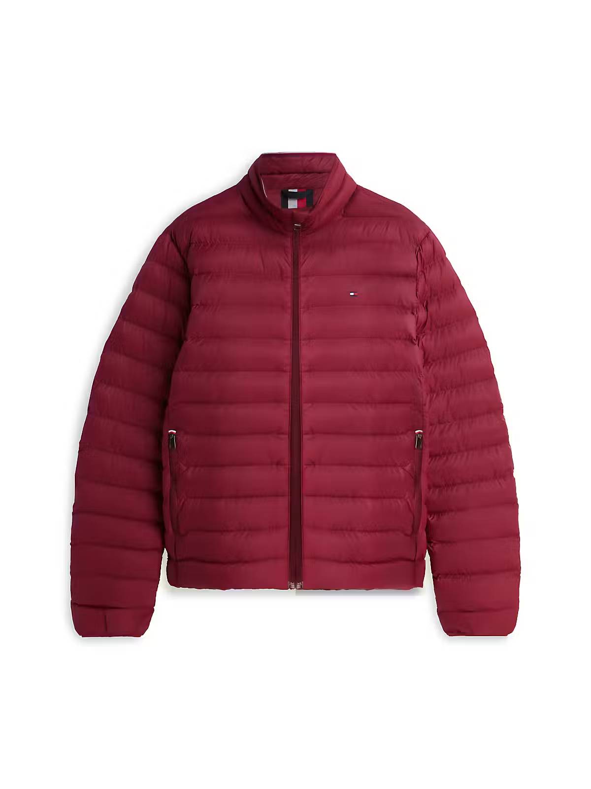 Tommy Hilfiger Packable Padded Jacket – Burgundy