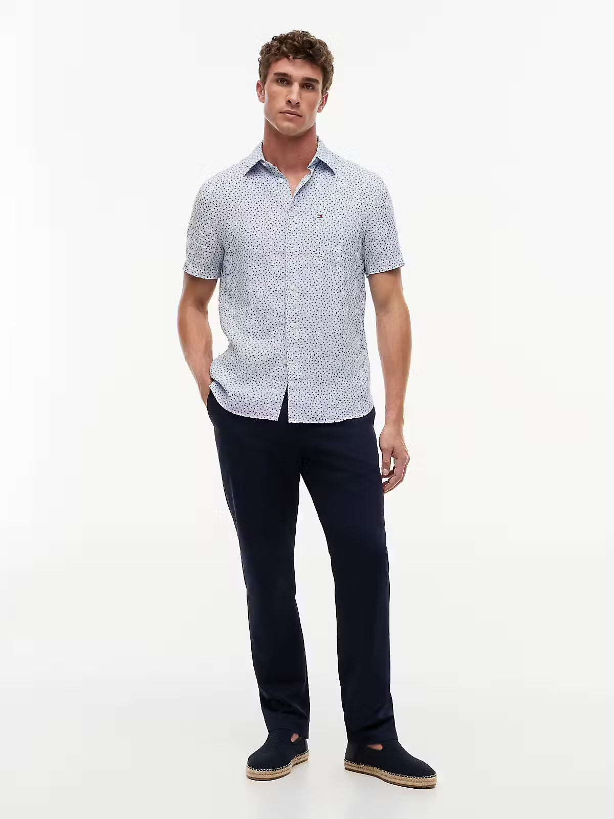 Tommy Hilfiger Sailing Print Short-sleeved Shirt