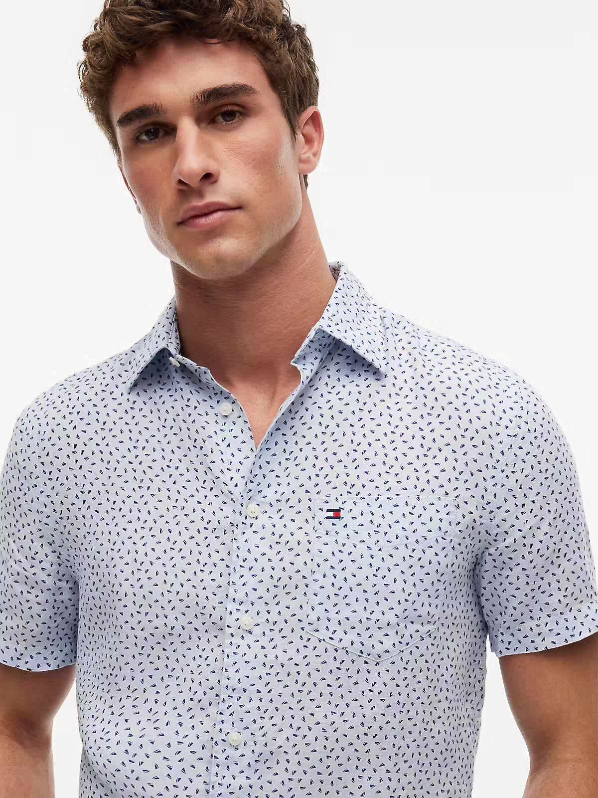 Tommy Hilfiger Sailing Print Short-sleeved Shirt