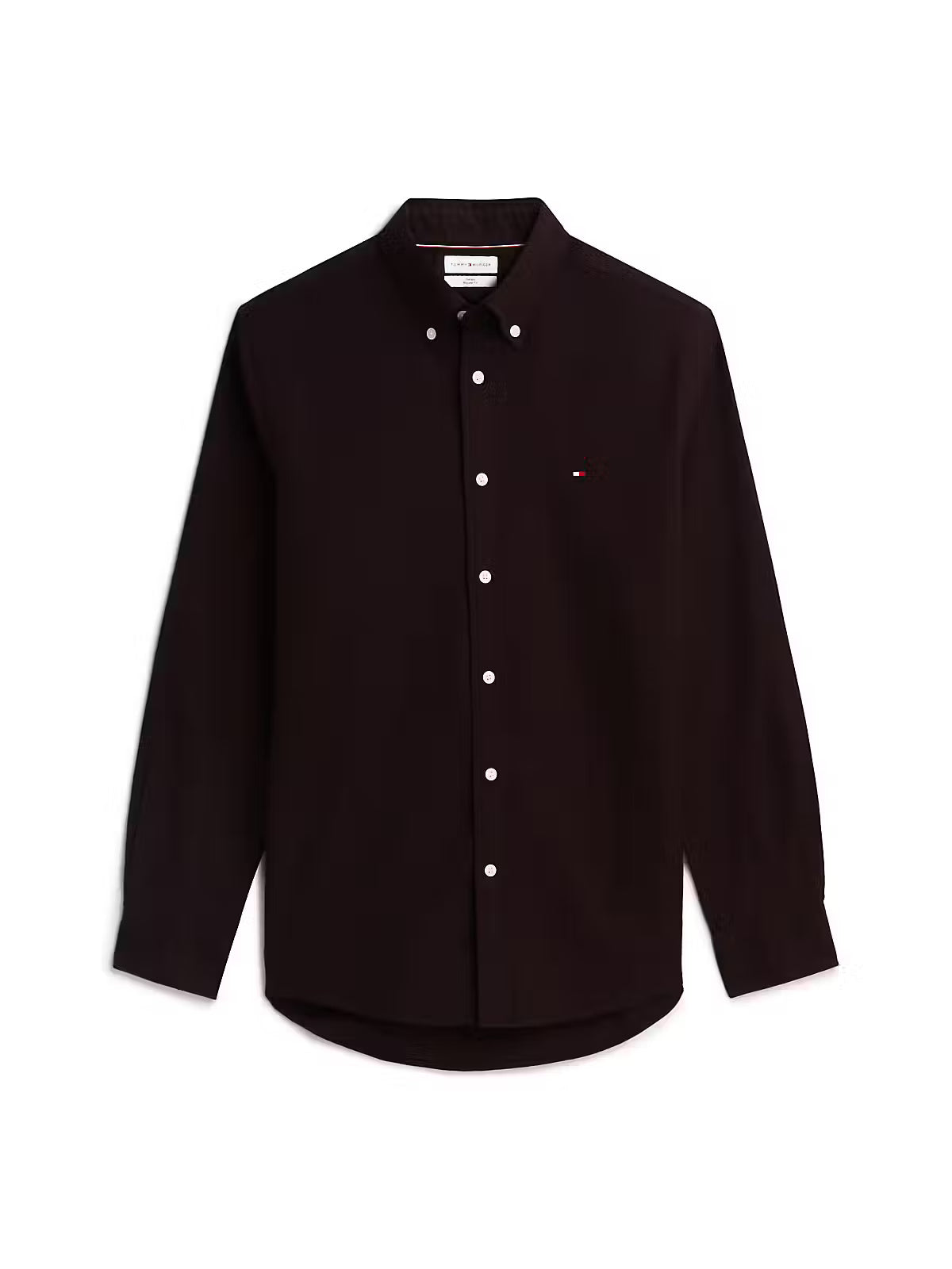 Tommy Hilfiger TH Flex Regular Fit Flannel Shirt – Chocolate