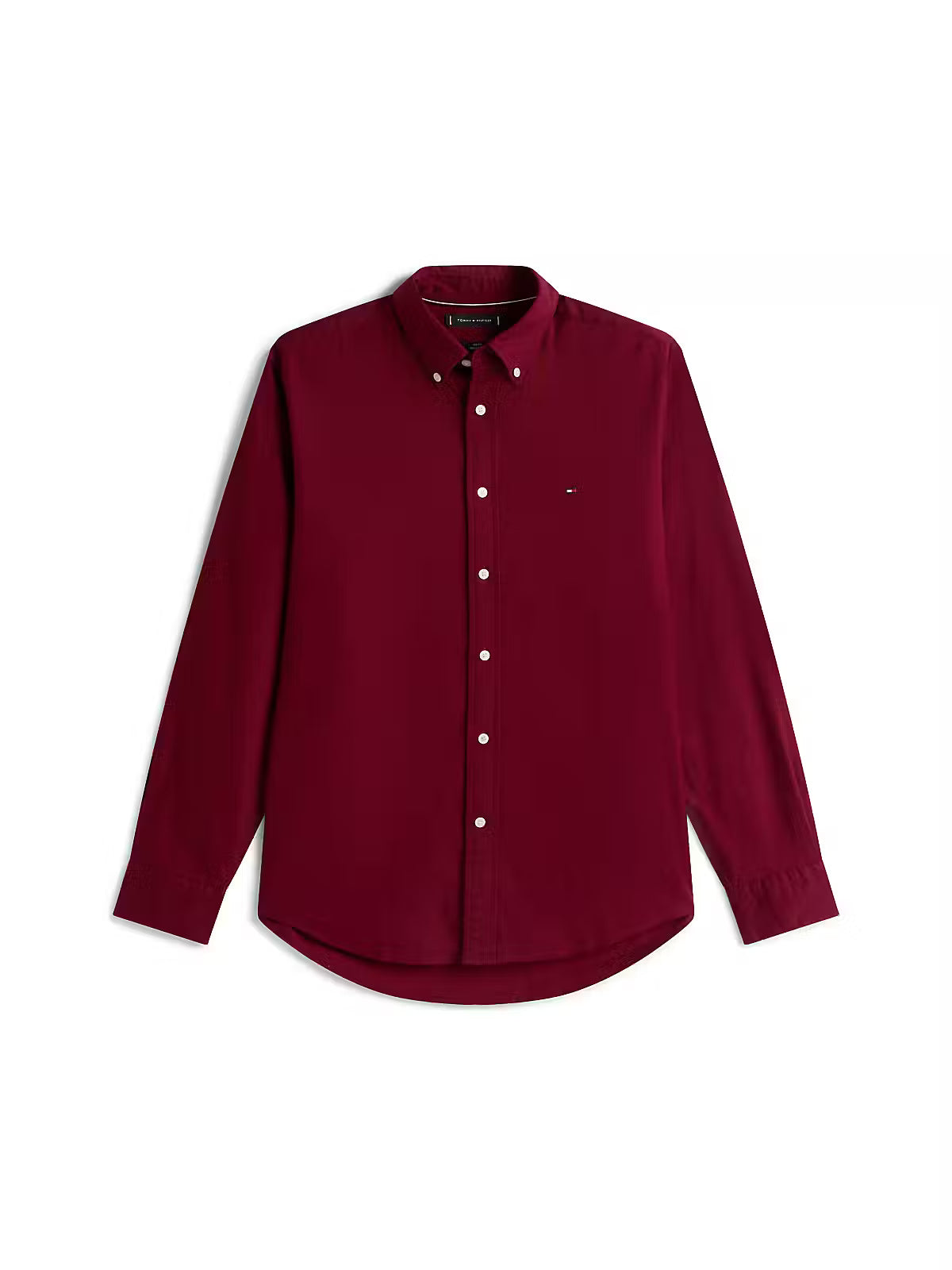 Tommy Hilfiger TH Flex Flannel Shirt – Deep Rouge