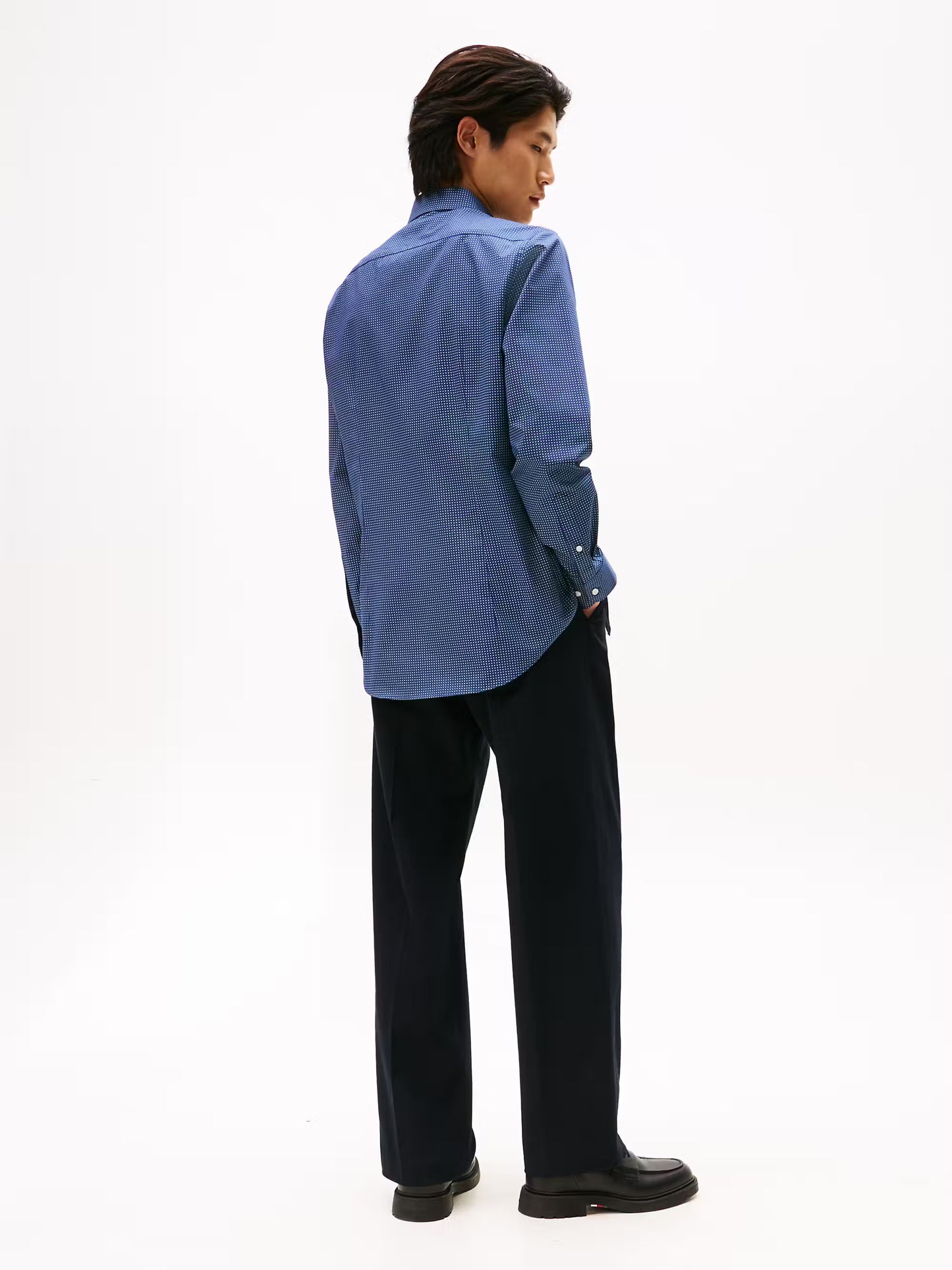 Solid Print L/S Shirt