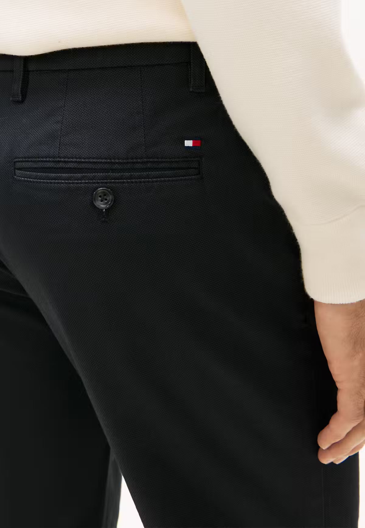 Tommy Hilfiger Denton Micro Print Straight Leg Chinos