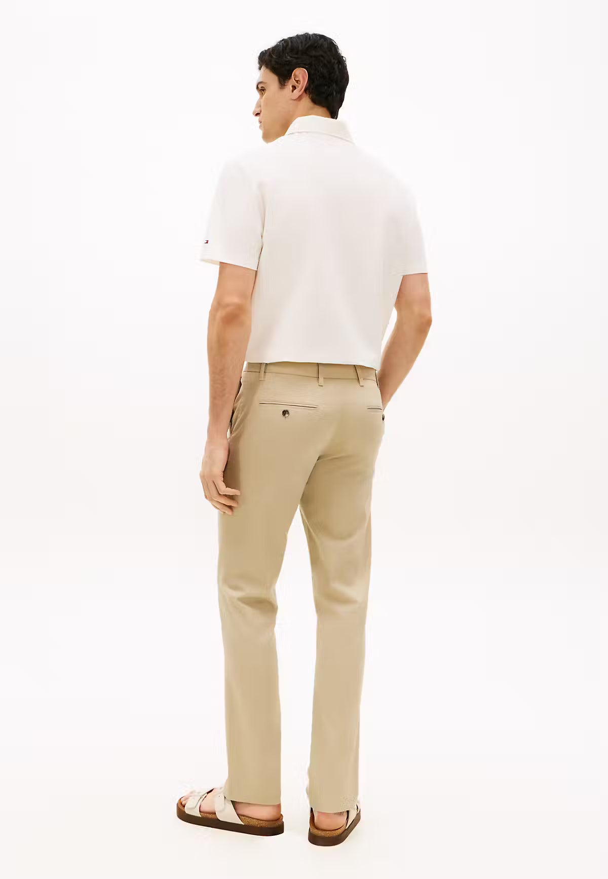 Tommy Hilfiger Denton Micro Print Straight Leg Chinos