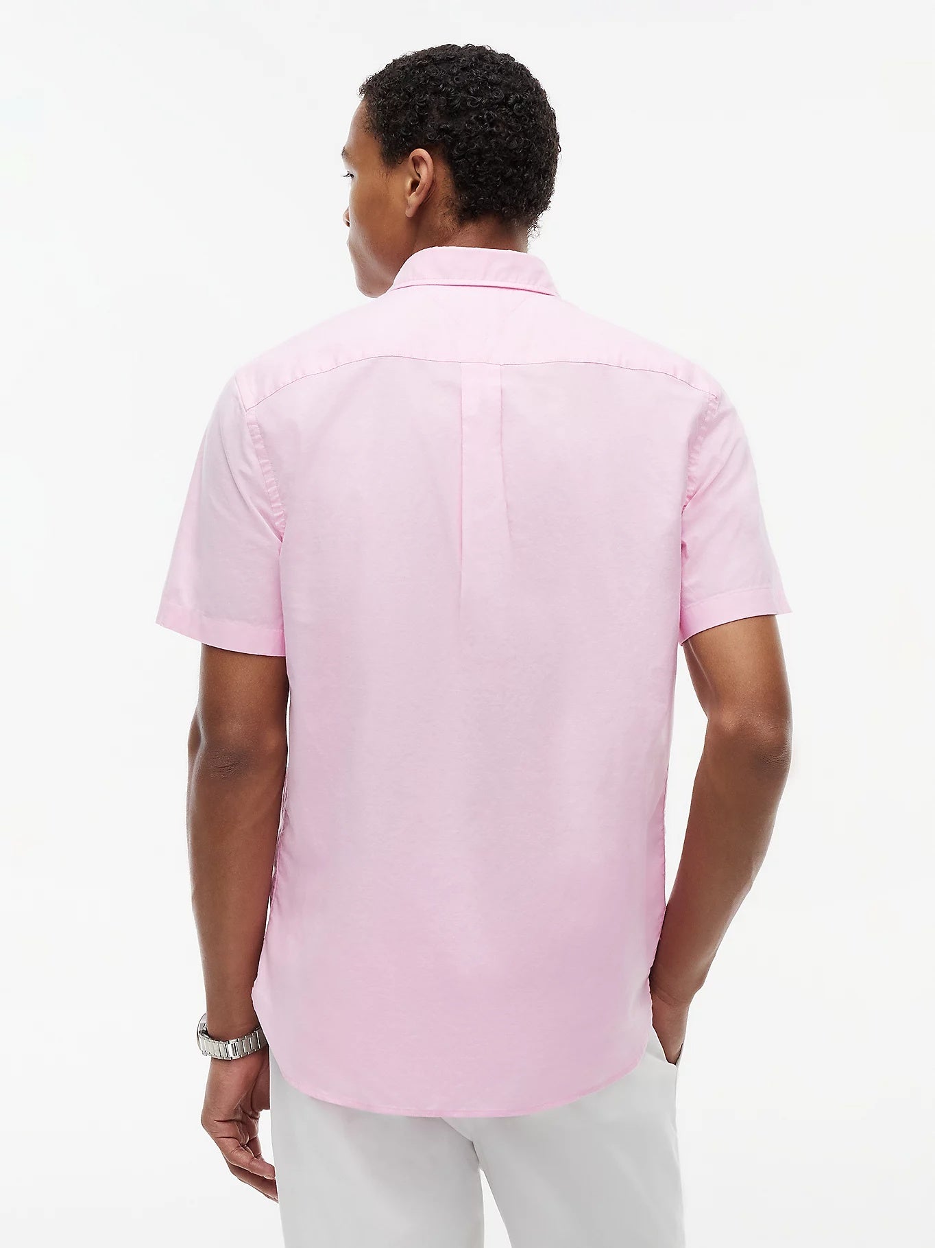 Tommy Hilfiger Regular Fit Lightweight Short Sleeve Oxford Shirt