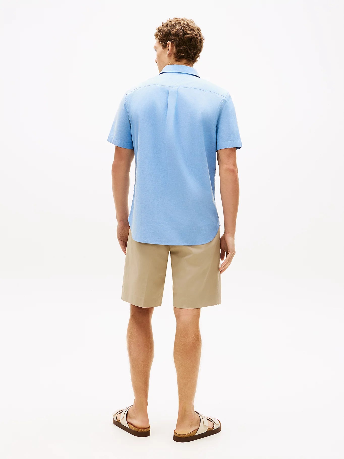 Tommy Hilfiger Regular Fit Lightweight Short Sleeve Oxford Shirt