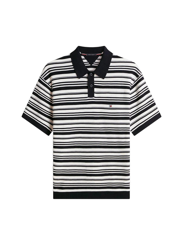 Tommy Hilfiger Relaxed Fit Cool Comfort Knit Polo Shirt