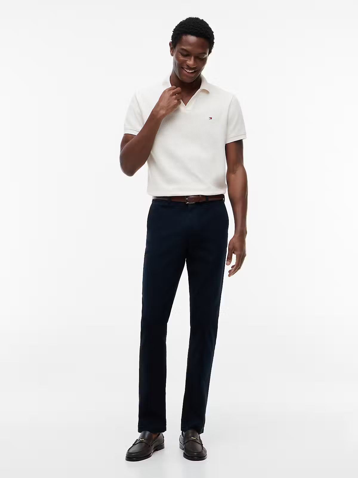 Tommy Hilfiger Open Structure Slim Straight Chinos