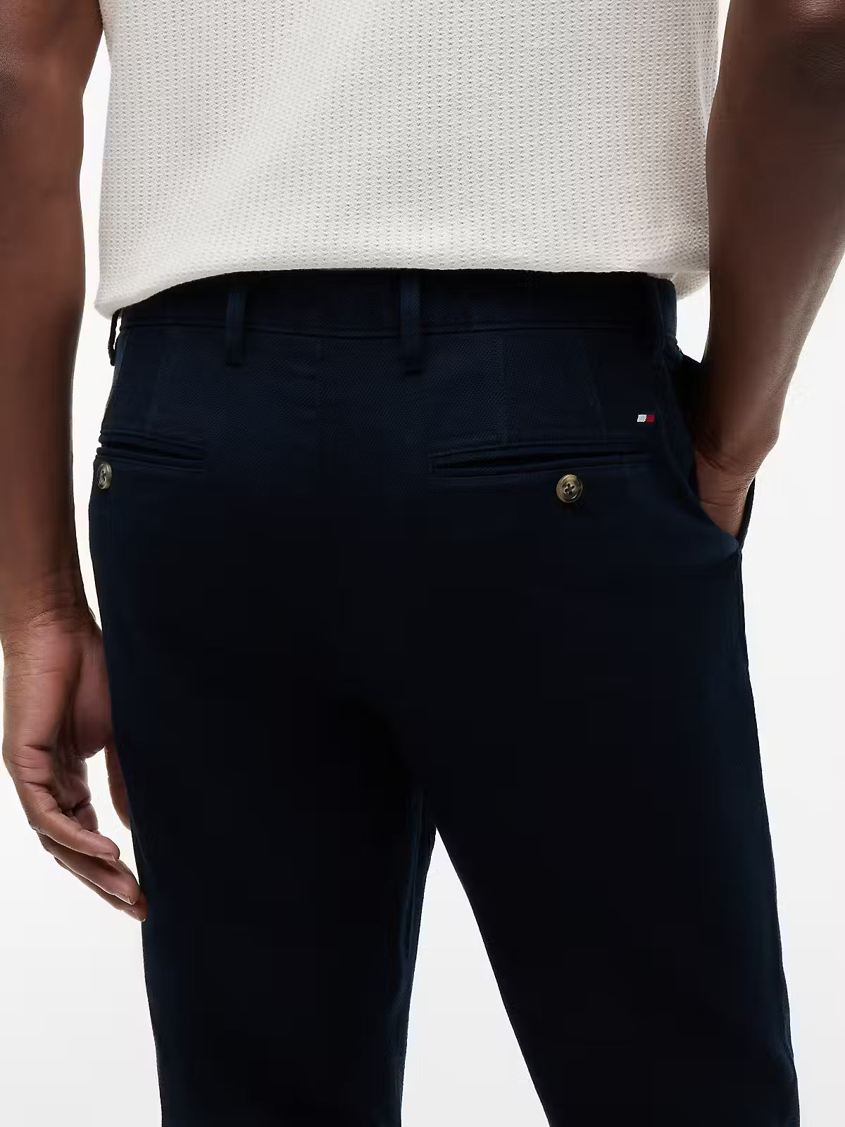 Tommy Hilfiger Open Structure Slim Straight Chinos
