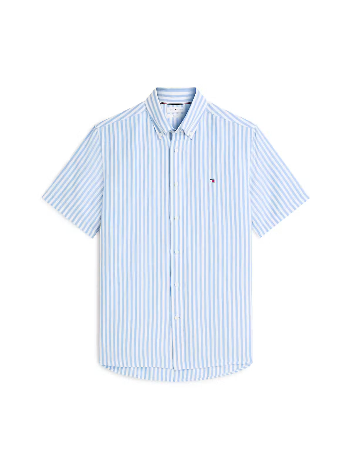 Tommy Hilfiger Linen Blend Bengal Stripe S/S Shirt