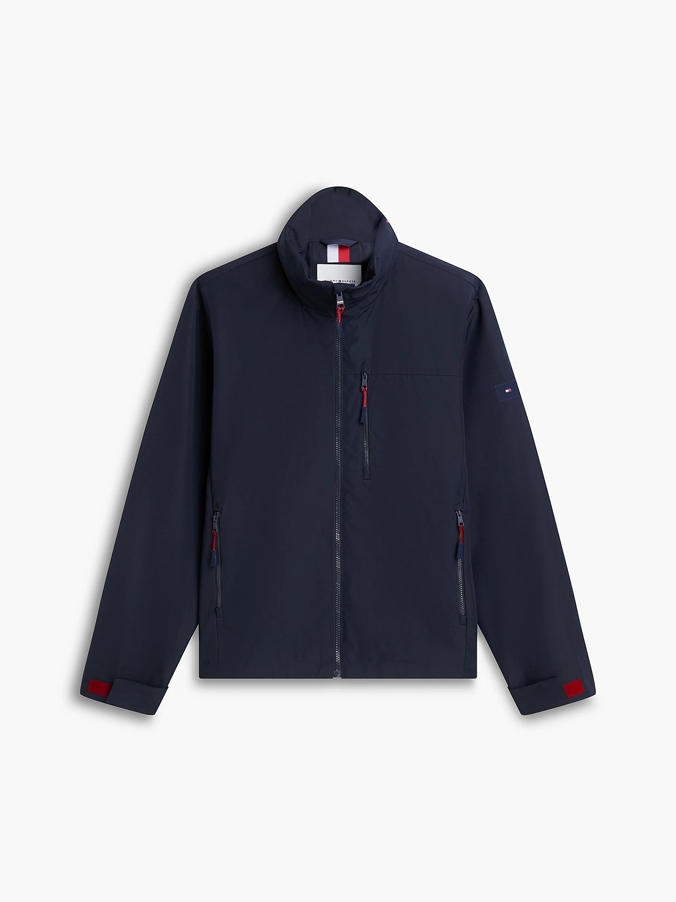 Tommy Hilfiger Logo Collar Zip-Thru Jacket
