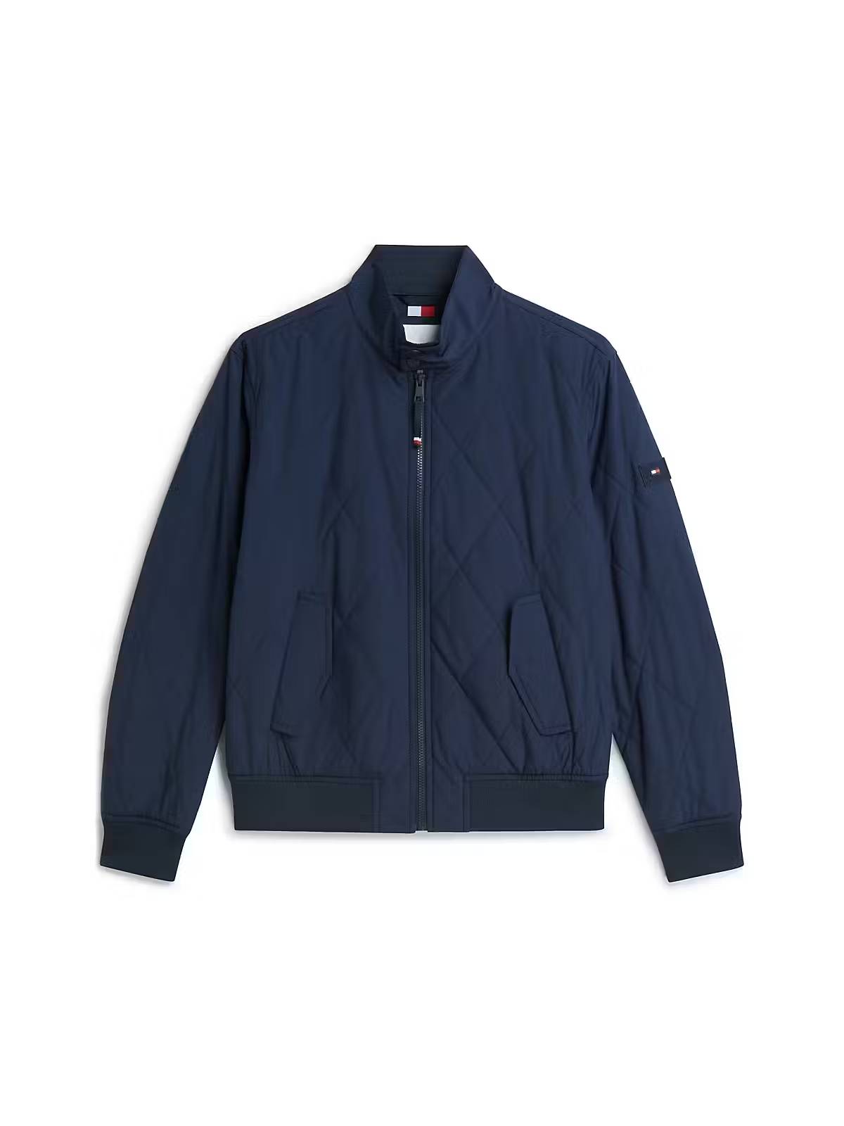 Tommy Hilfiger Packable Padded Harrington Jacket – Navy