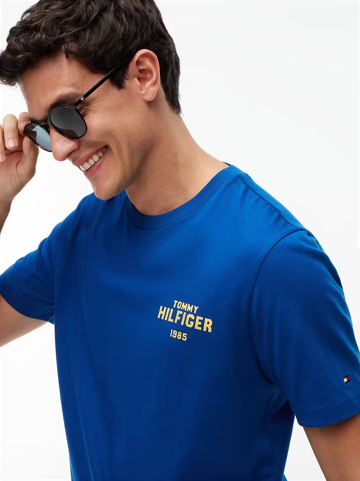 Tommy Hilfiger 1985 Graphic T-Shirt - Opulent Blue