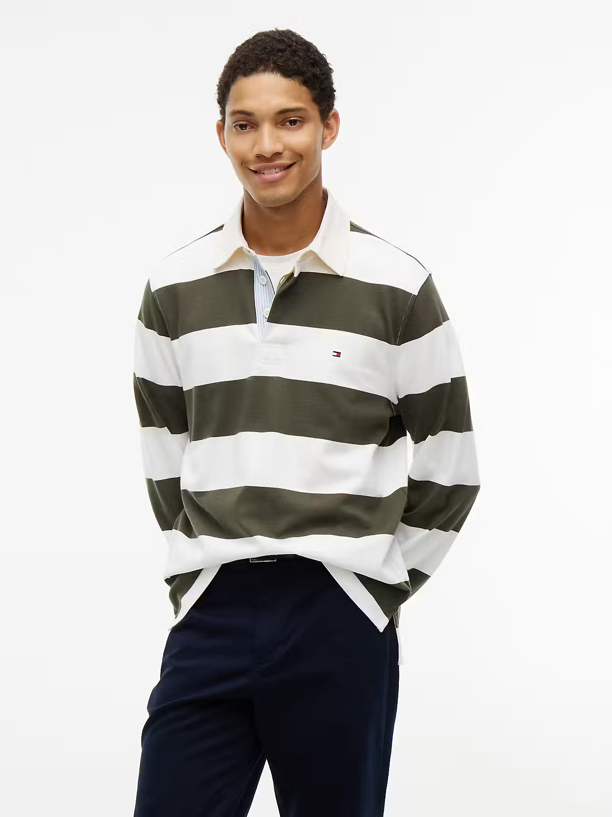 Tommy Hilfiger Essential Stripe Rugby Shirt