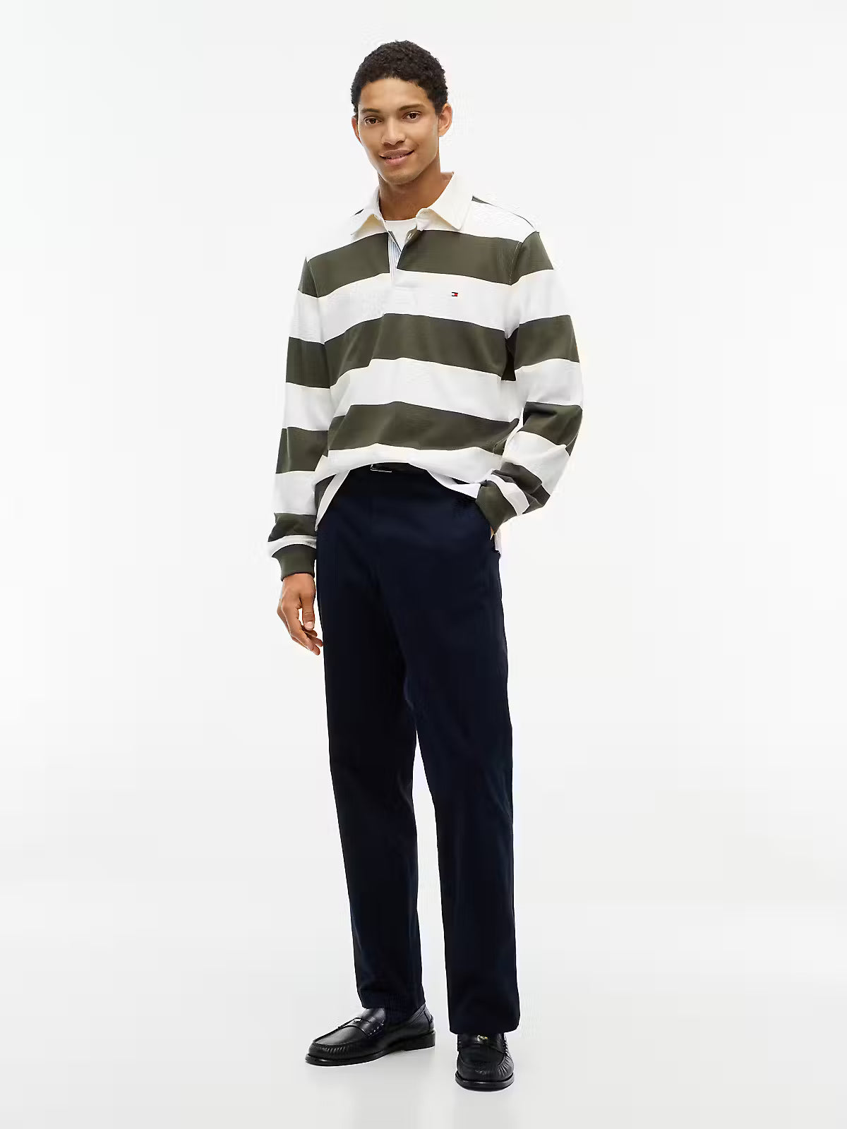 Tommy Hilfiger Essential Stripe Rugby Shirt