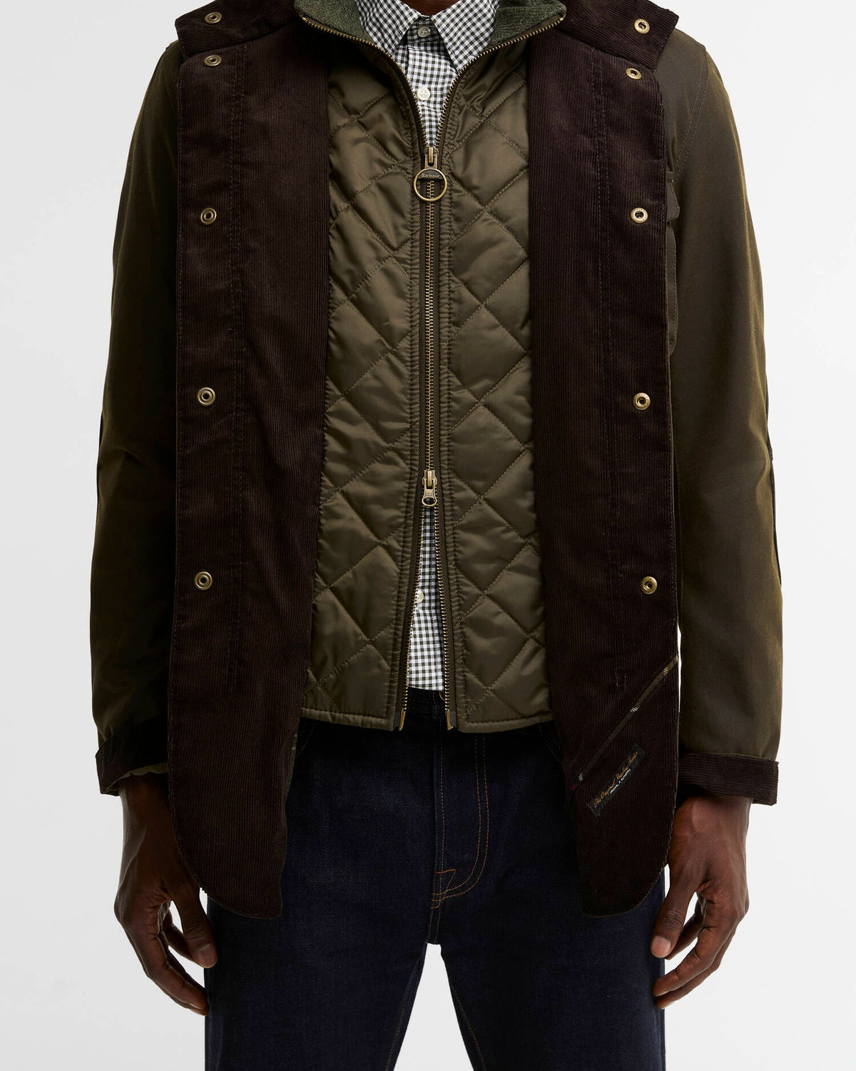 Barbour Ogston Wax Jacket - Olive