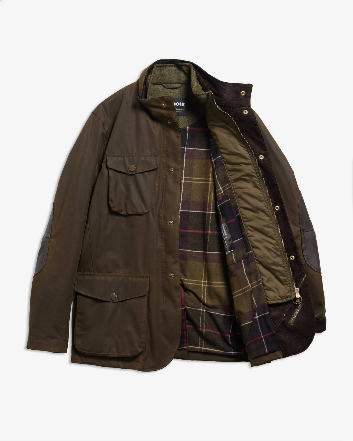 Barbour Ogston Wax Jacket - Olive