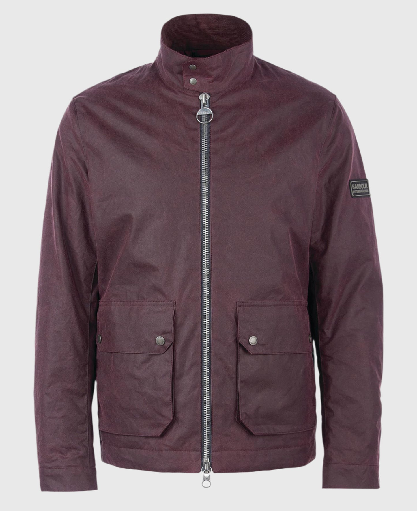 Barbour International Lutron Harrington Wax Jacket