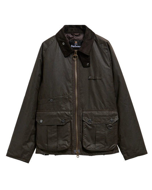 Barbour Re-Engineered Durran Waxed Jacket - Dark Brown