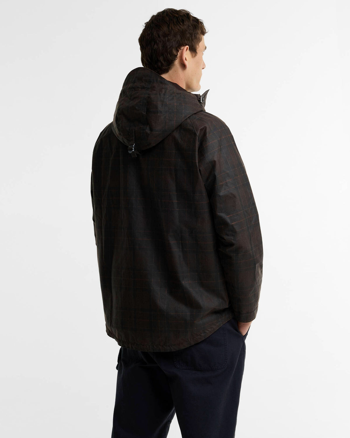 Barbour Re-Engineered Tartan Keiss Waxed Parka - Muted Tartan