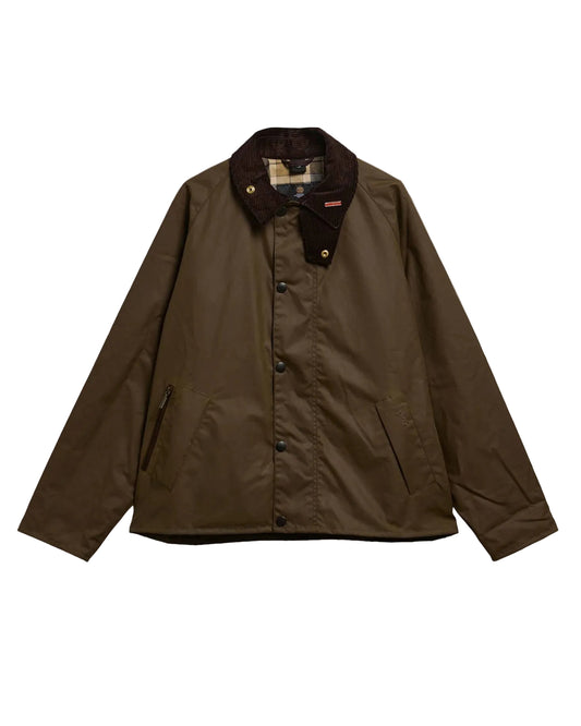 Barbour Icons Transport Waxed Jacket – Brown