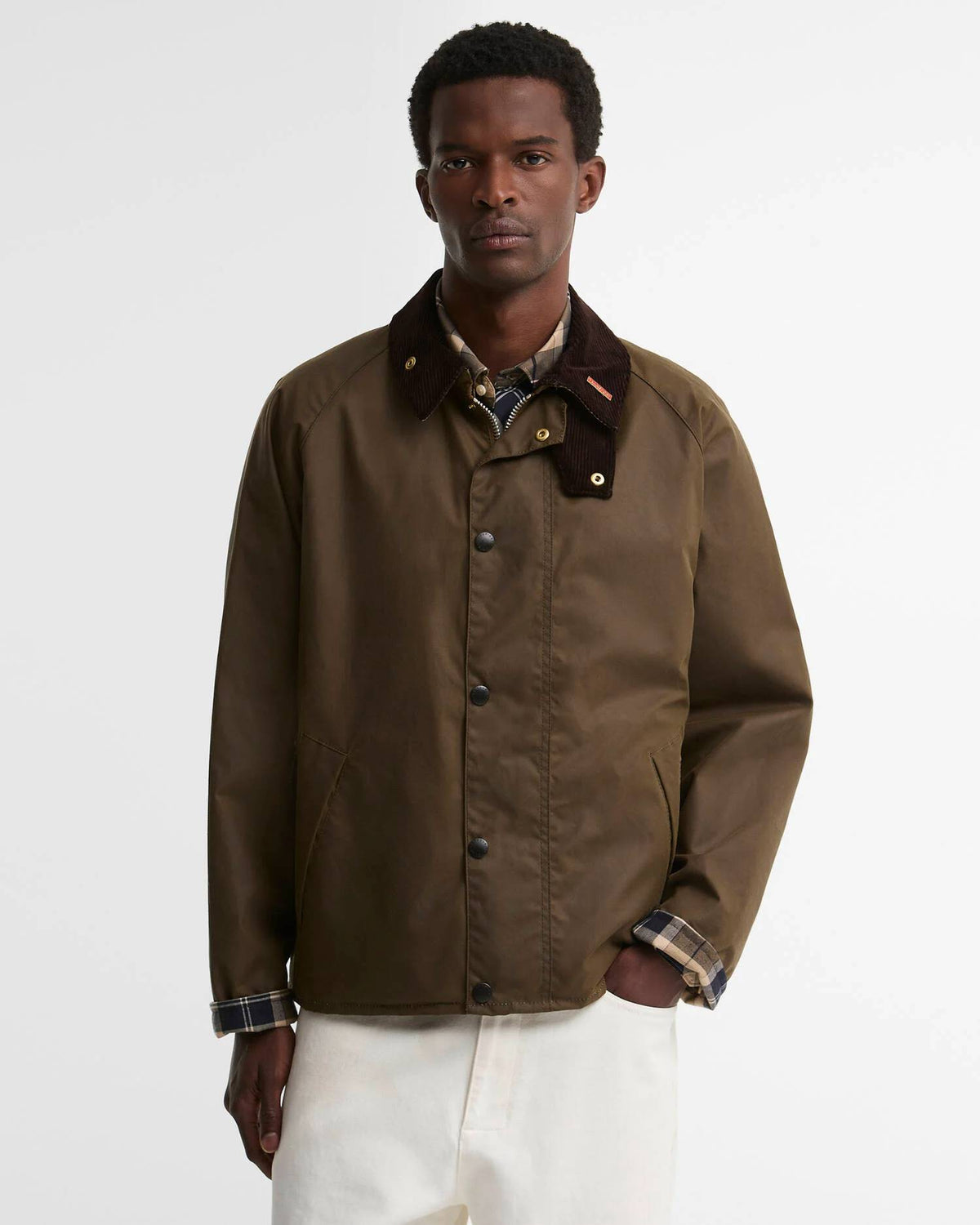 Barbour Icons Transport Waxed Jacket – Brown