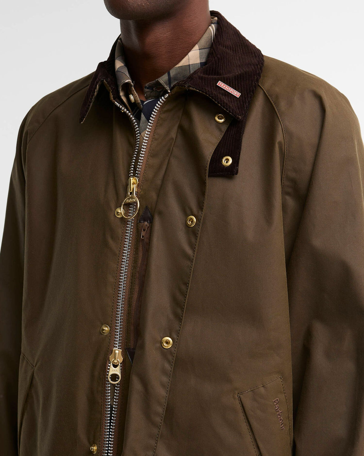Barbour Icons Transport Waxed Jacket – Brown