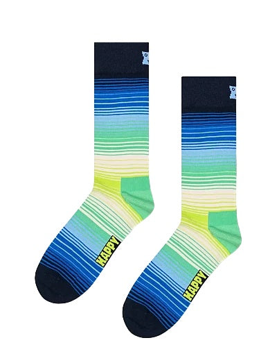 Gradient Stripe Sock