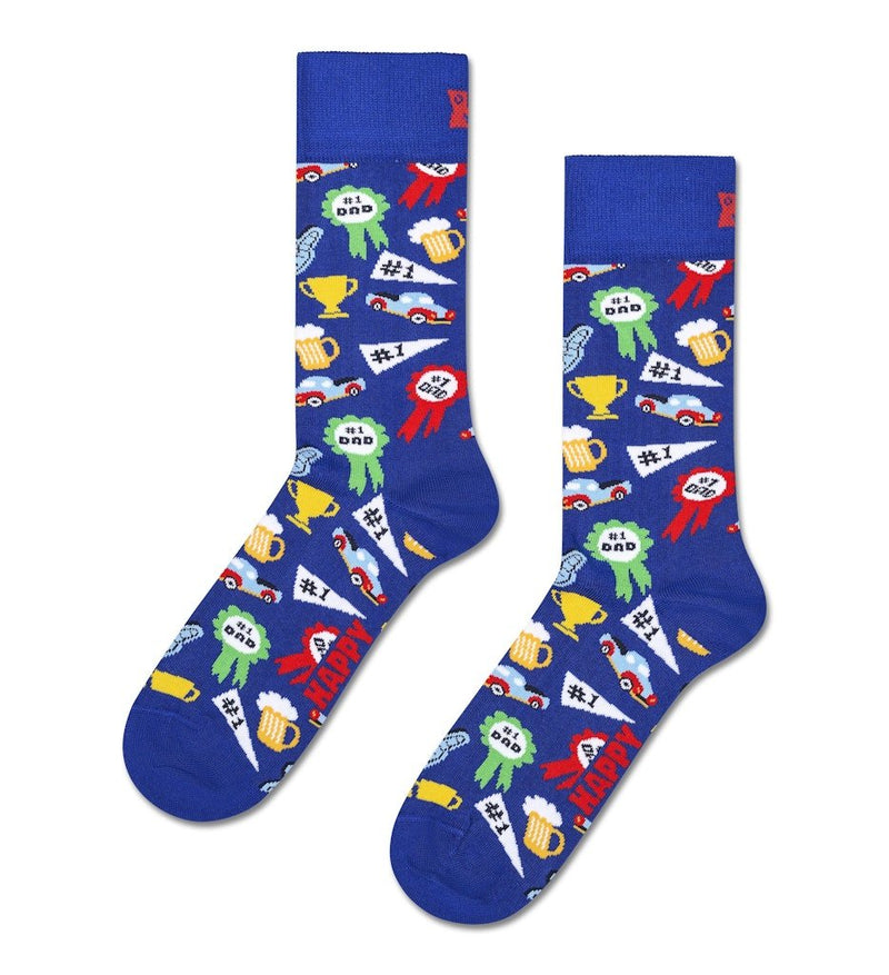 Happy Socks Number One Dad Socks – Navy