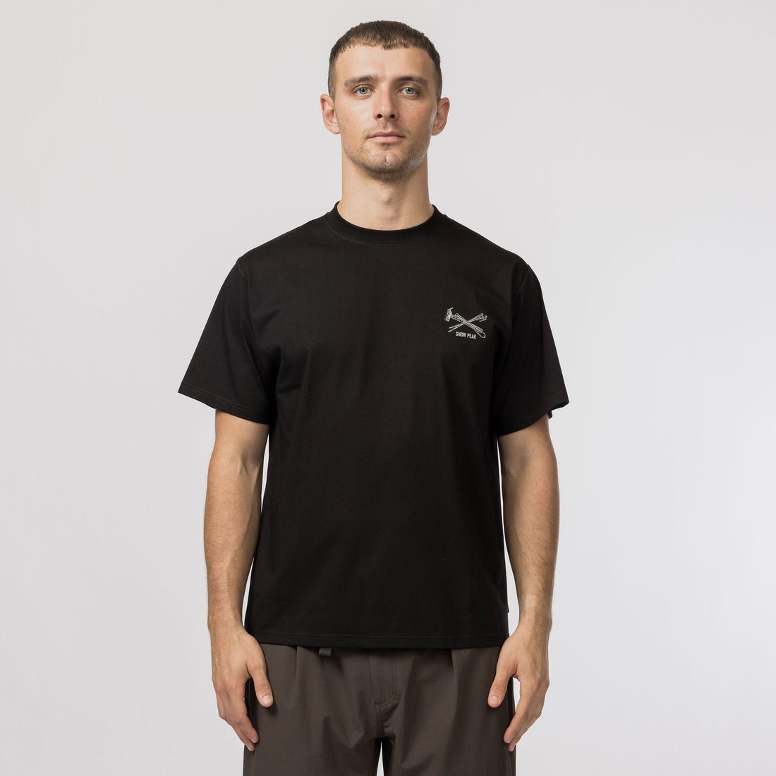 Snow Peak Pegs & Hammer T-Shirt - Black
