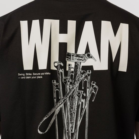 Snow Peak Pegs & Hammer T-Shirt - Black
