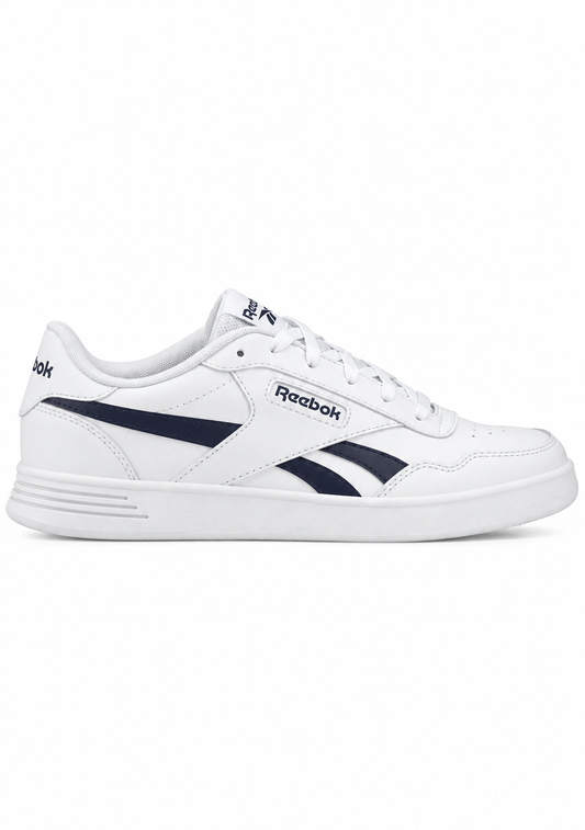 Reebok Court Advance Trainers – White/Vector Navy