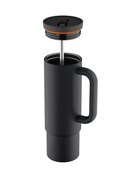 24 Bottles 800ml Straw Cup Tuxedo Black