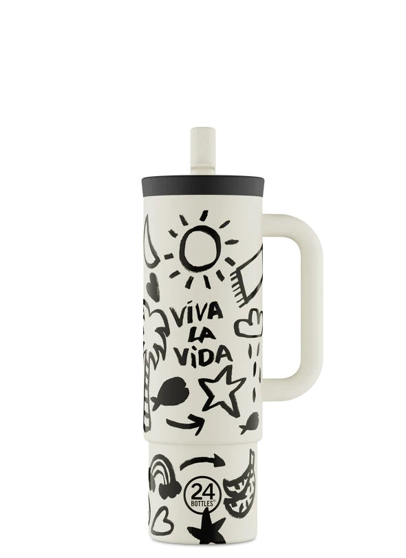 24 Bottles 800ml Straw Cup Viva La Vida