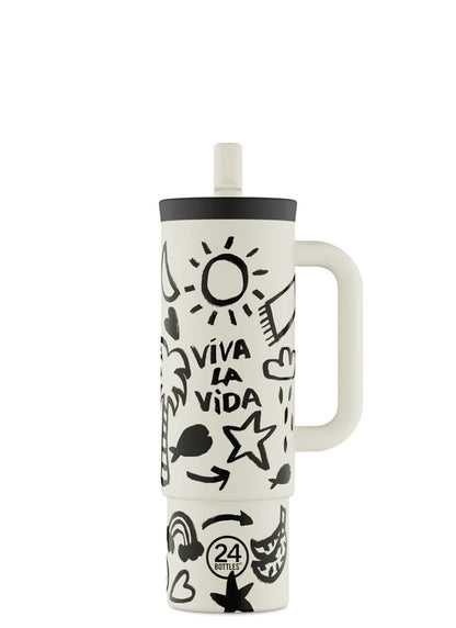 24 Bottles 800ml Straw Cup Viva La Vida