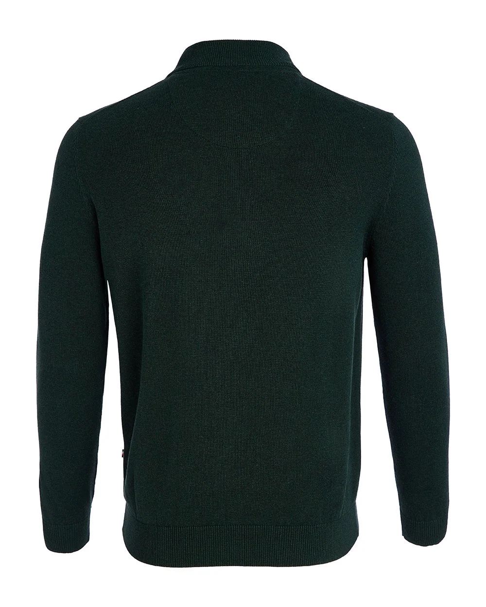 André Tory Half Zip Jumper – Forest Green