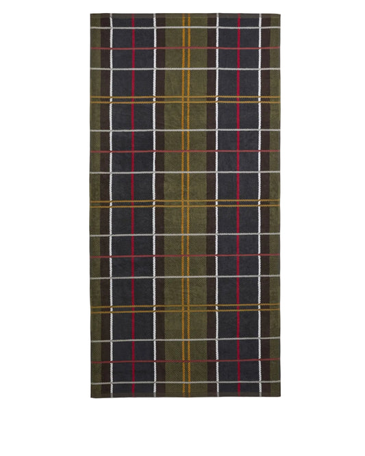 Barbour Tartan Beach Towel