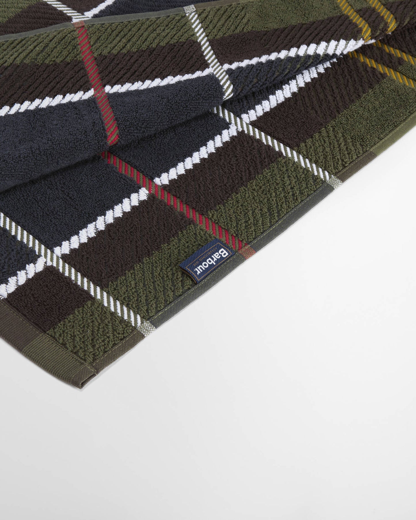 Barbour Tartan Beach Towel